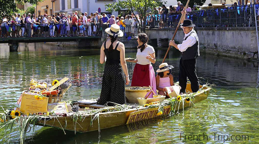 Festivals in L'Isle-sur-la-Sorgue, Provence, France