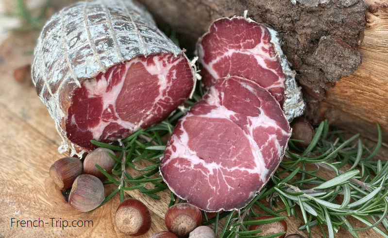 Coppa Corsican cuisine