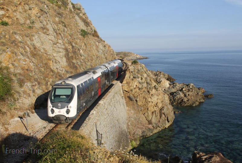 Transportation in Corsica - Corsica train from Bastia