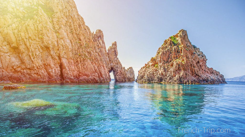 Piana calanques, Corsica