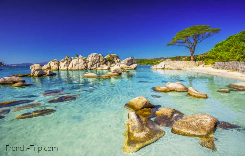 Porto-Vecchio beach corsica