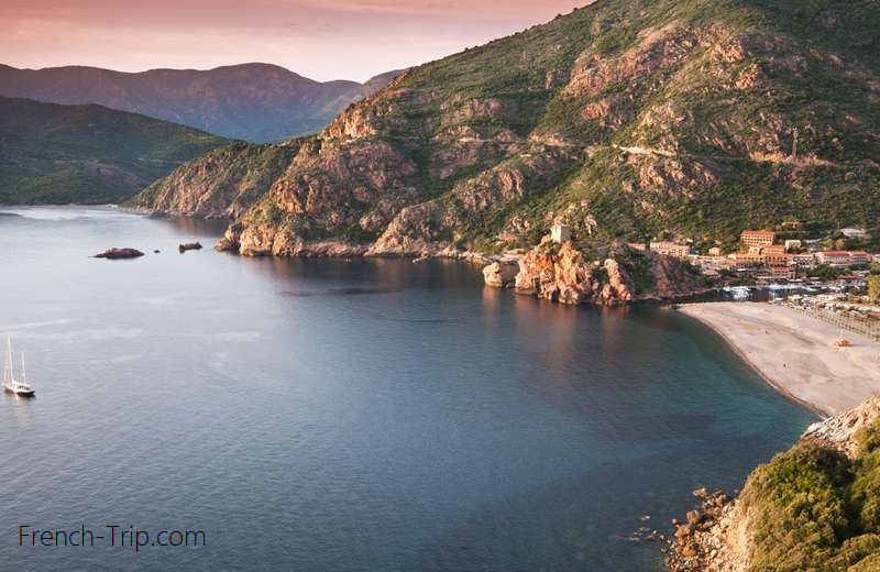 Porto beach Corsica