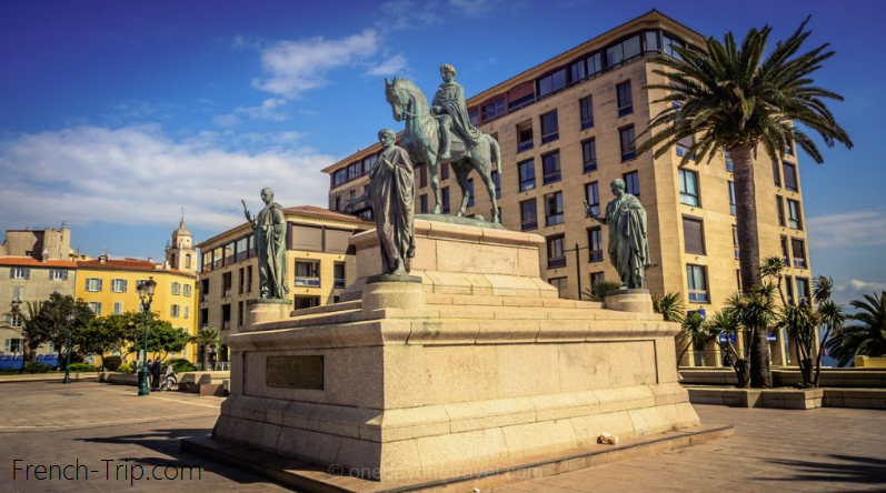 Ajaccio monument Napoleon