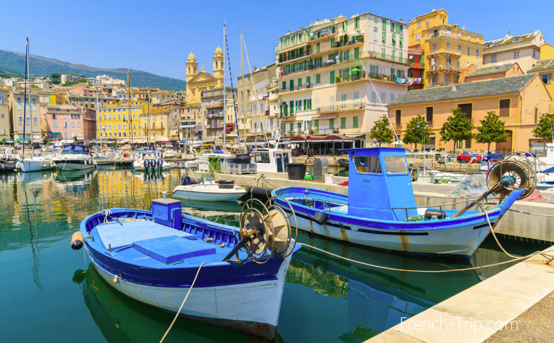 How to get to Bastia by public transport (by ferry, plane, by train and by bus) - timetable, prices, routes