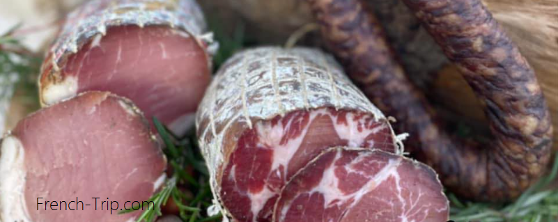 Corsican cuisine souvenirs charcuterie sausages