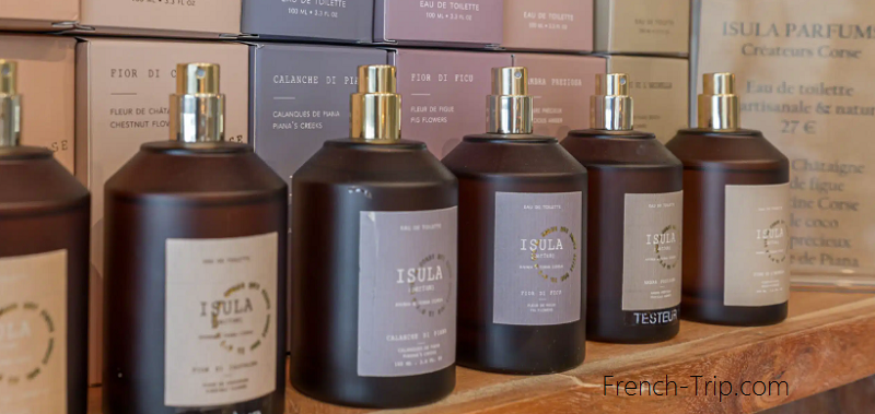 Isula Parfumes Corsica souvenirs fragrances