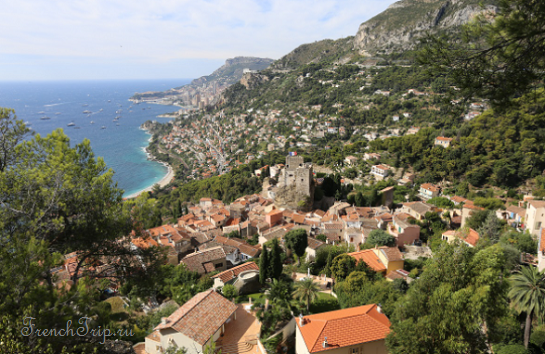 The coast and clear water at Cap Martin