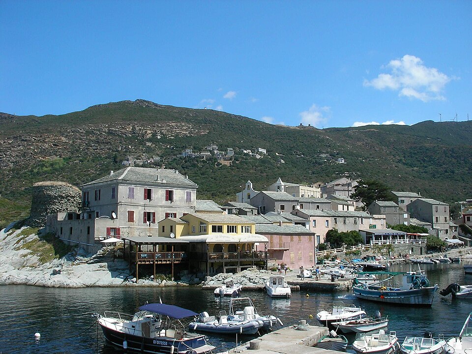 The fishing port of Centuri on Cap Corse