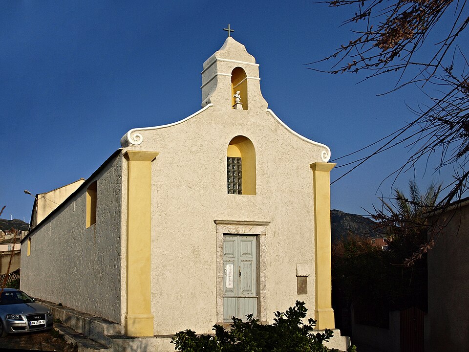 A chapel at Centuri on Cap Corse