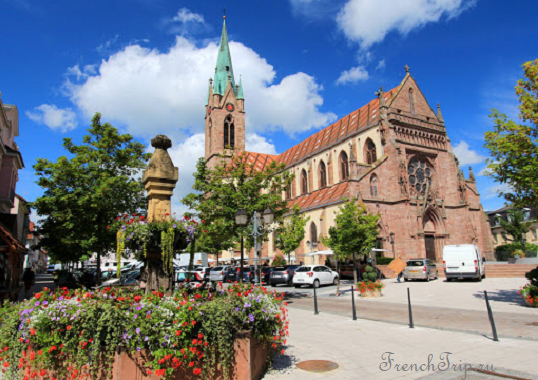 The church of Saint-Étienne at Cernay