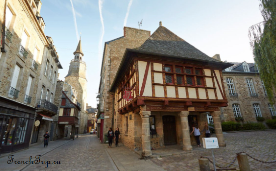 The old market house in Dinan