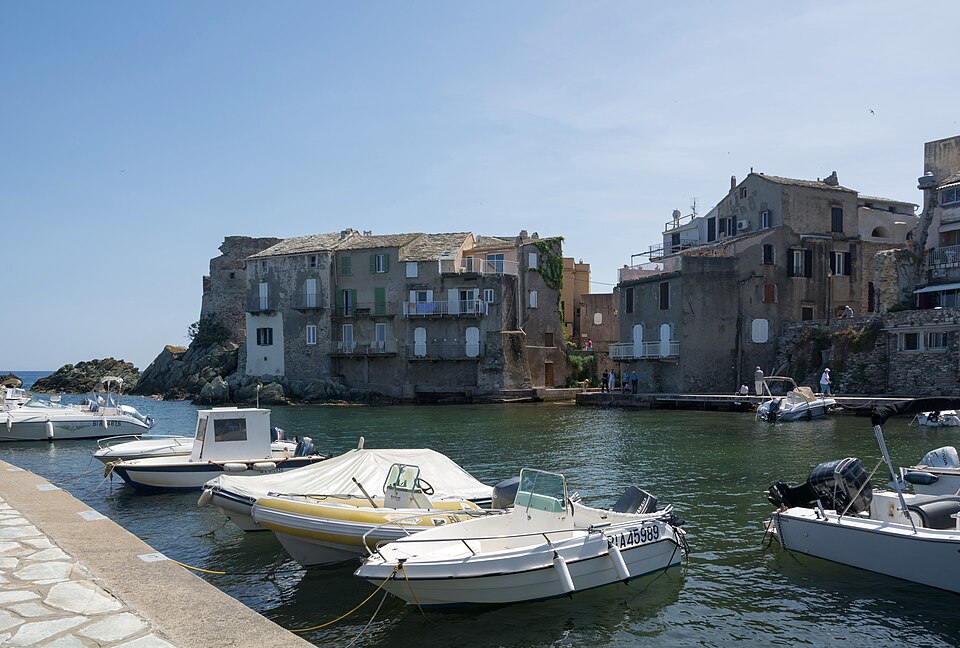 The harbour of Erbalunga on Cap Corse