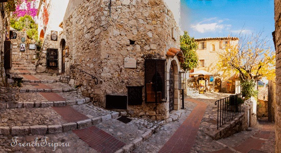 Medieval stone lanes of Èze-le-Village