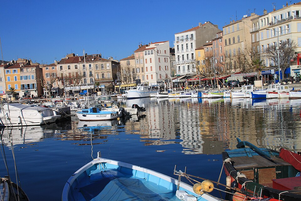 The old port of La Ciotat with fishing boats