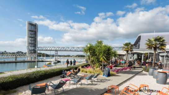 The waterfront of Lorient