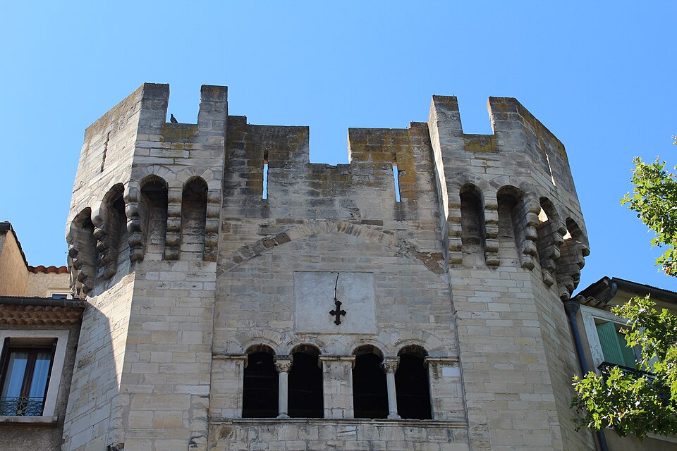 The Porte Saunerie, the medieval gate of Manosque