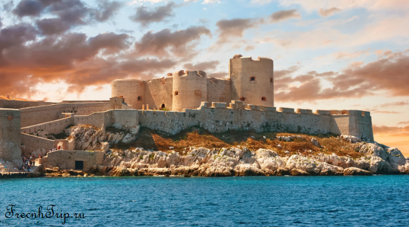 The Château d'If on its island off Marseille