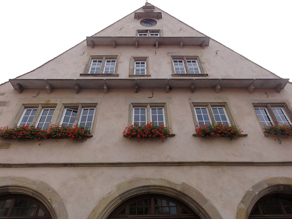 The town hall of Mittelbergheim