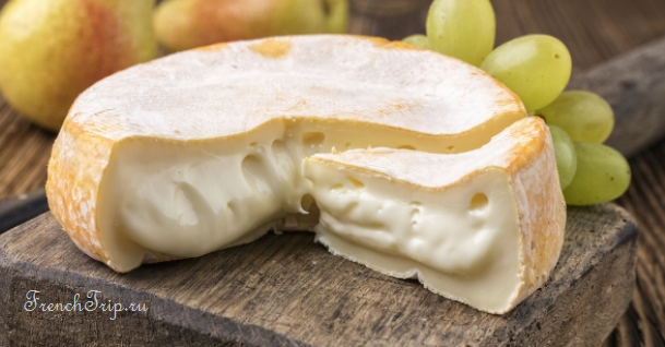 Munster cheese with its orange washed rind