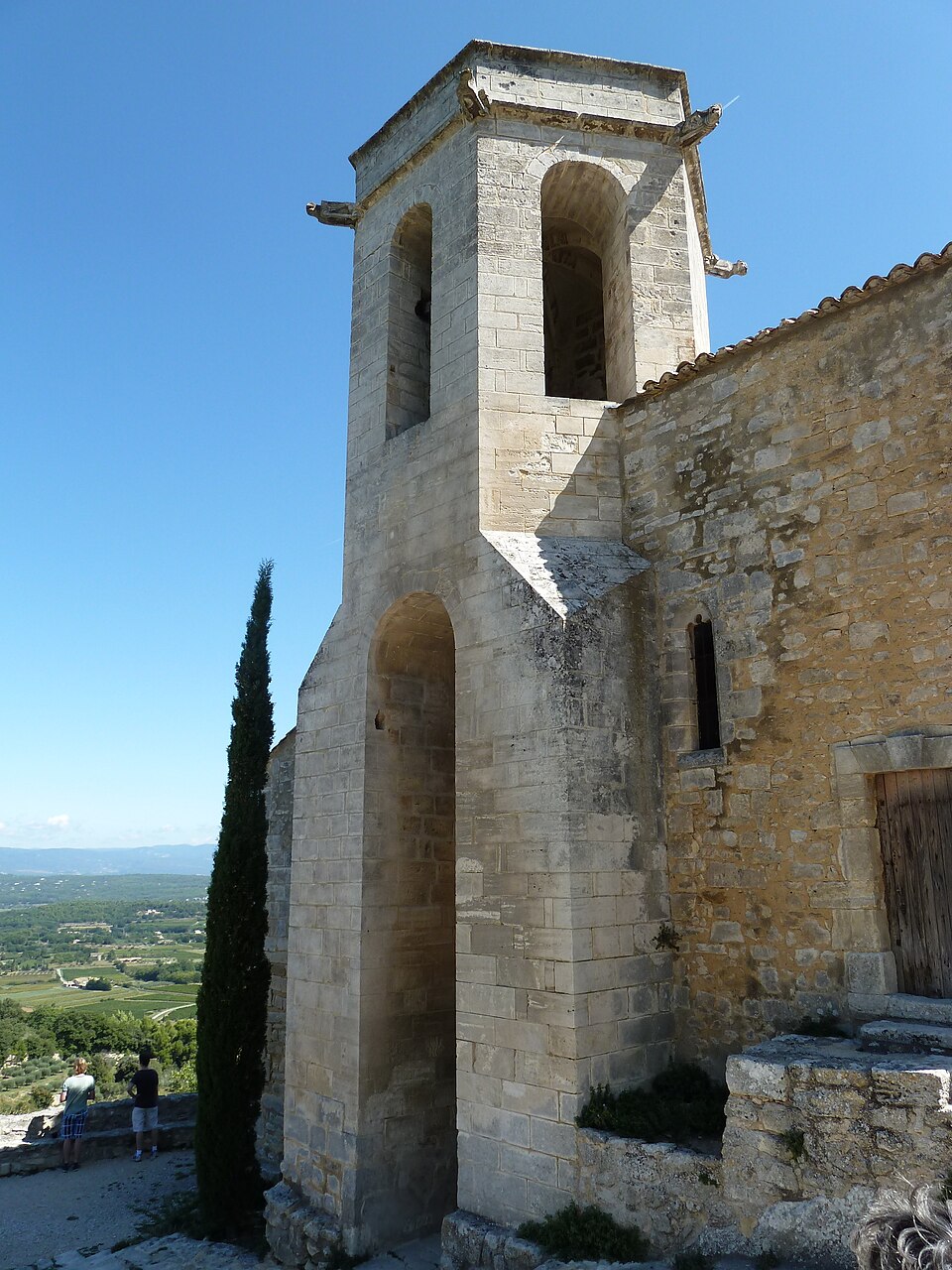 The church of Notre-Dame d'Alidon at Oppède-le-Vieux