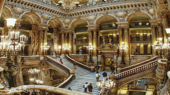 The Opéra Garnier in Paris