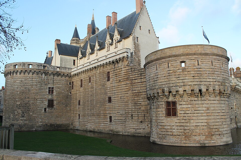 The castle of the Dukes of Brittany in Nantes