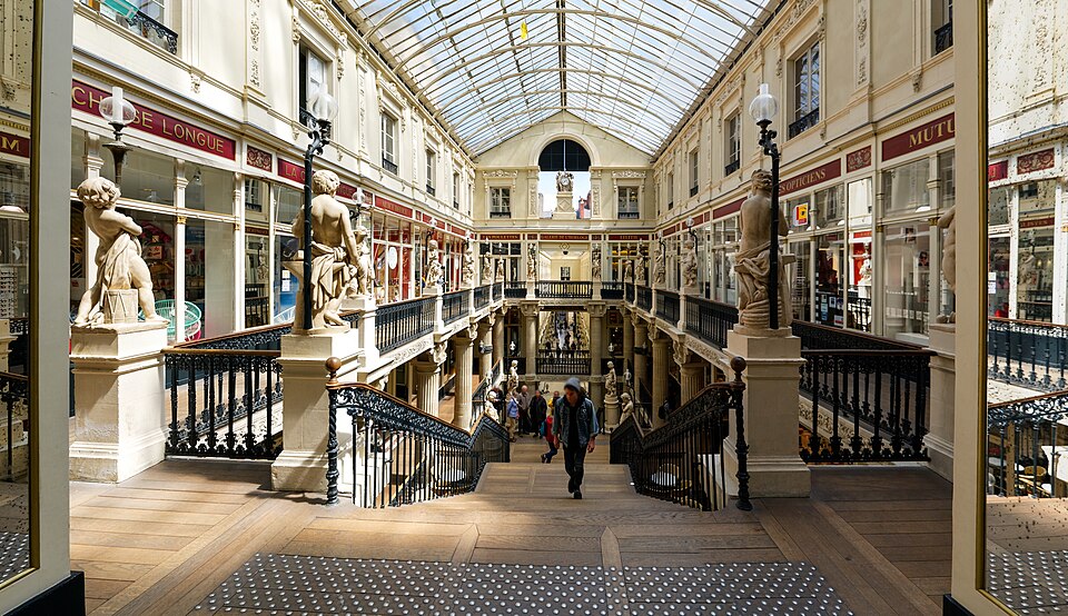 The Passage Pommeraye in Nantes