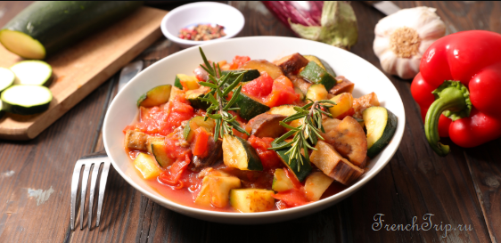 Ratatouille — one of the dishes Nice gave to French cooking