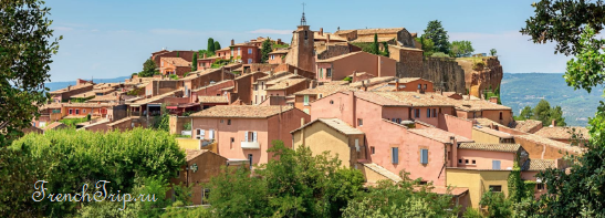 The roofs of Roussillon