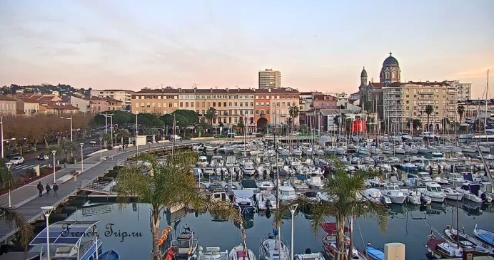 Belle Époque architecture on the seafront at Saint-Raphaël