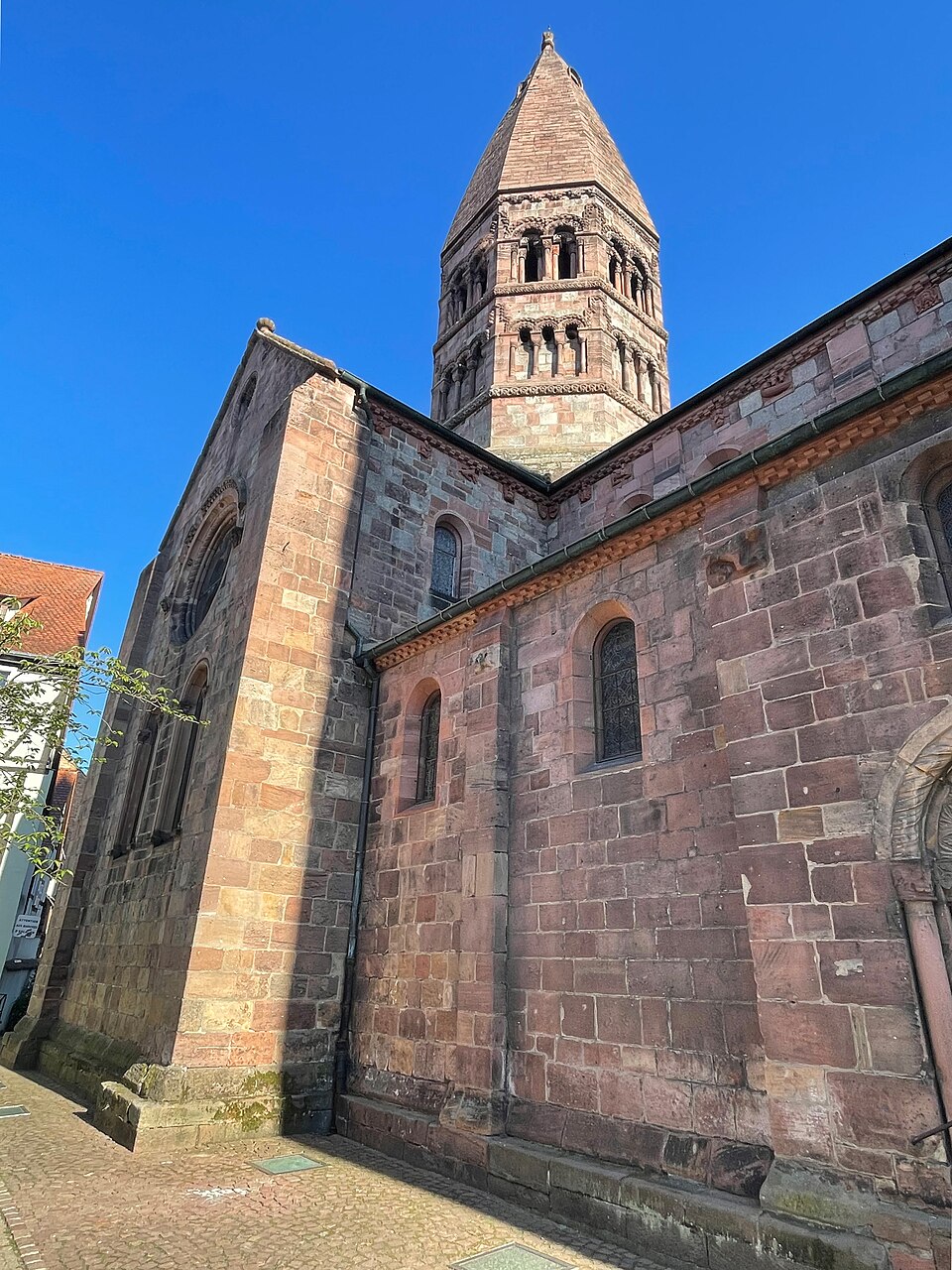 The Romanesque church of Sainte-Foy in Sélestat