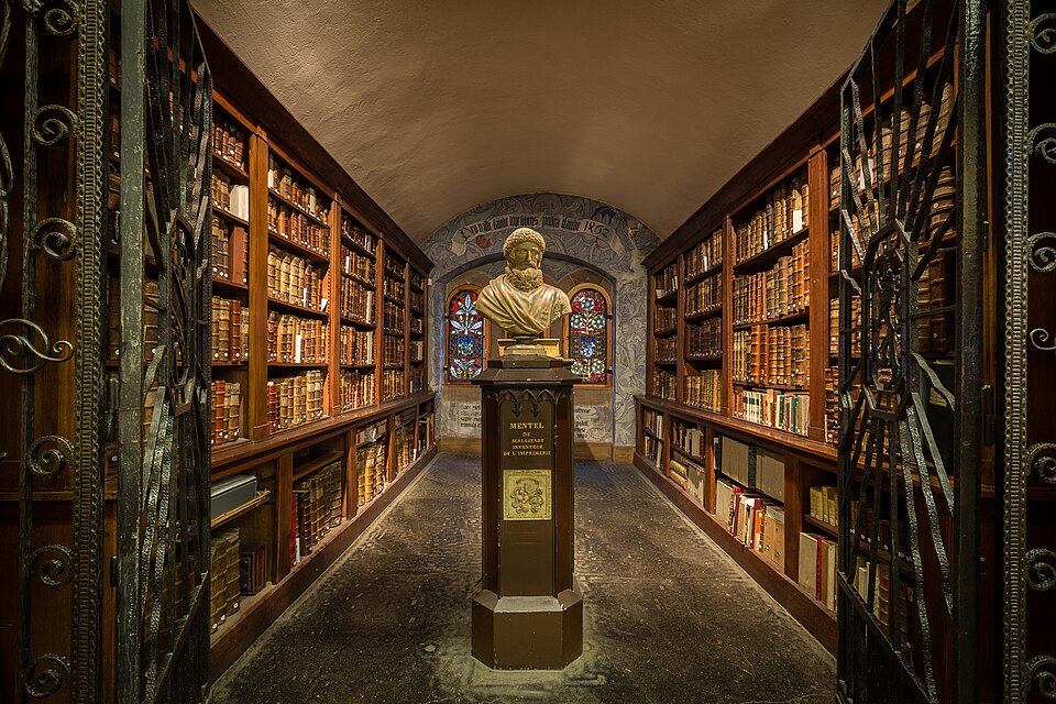 The reading room of the Humanist Library in Sélestat