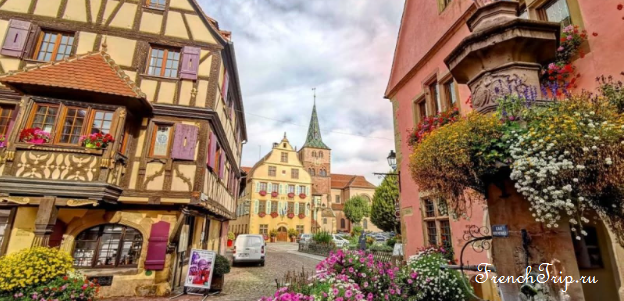 Timber-framed houses in Turckheim