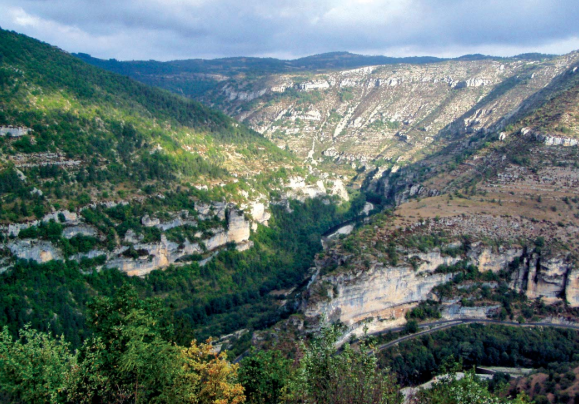 The gorges of the Causses and Cévennes