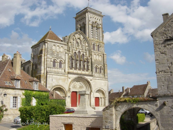 The basilica of Sainte-Marie-Madeleine at Vézelay