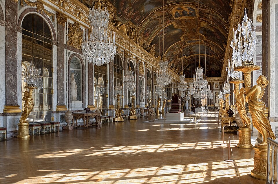 The Hall of Mirrors at Versailles
