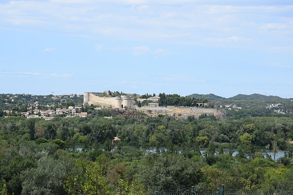 Fort Saint-André above Villeneuve-lès-Avignon