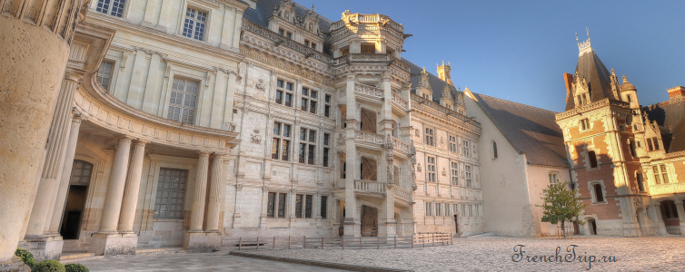Château de Blois, the François I staircase