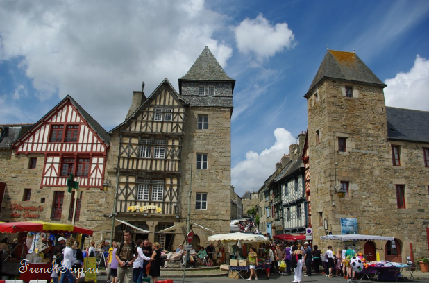 Tréguier in Brittany, one of the Petites Cités de Caractère