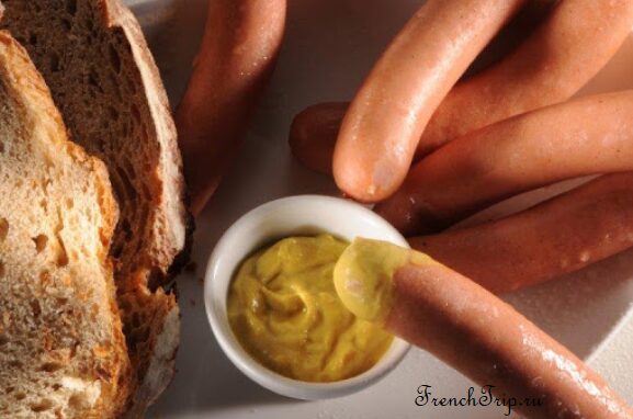 Knacks, the smoked Strasbourg sausages