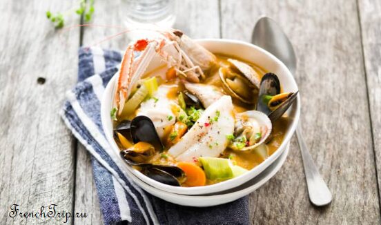 Cotriade bretonne, fish of the day cooked in a seasoned broth