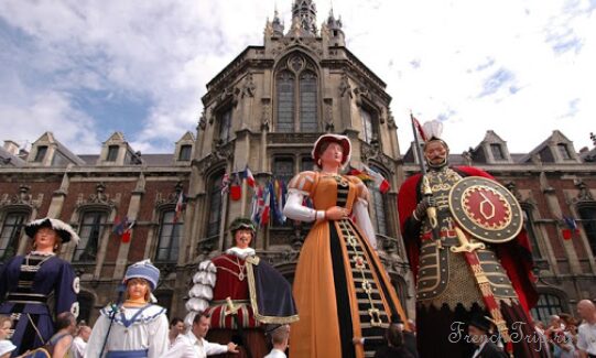 The belfry of Douai, the backdrop to the Fetes de Gayant