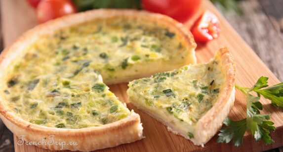 Flamiche, the leek tart of French Flanders