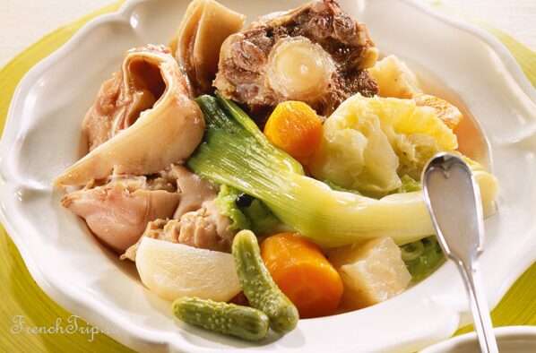 Hochepot, the Flemish hotpot of mixed meats and winter vegetables