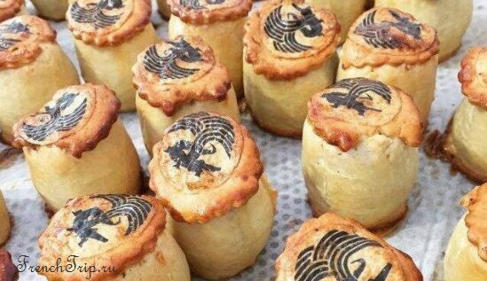 Petit pate de Nimes, veal and pork in shortcrust pastry