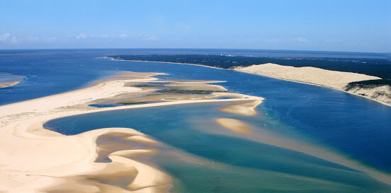 Arcachon Bay, the southernmost of the French oyster basins